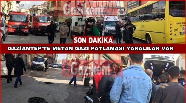 Gaziantep'te gaz patlaması: 5 yaralı
