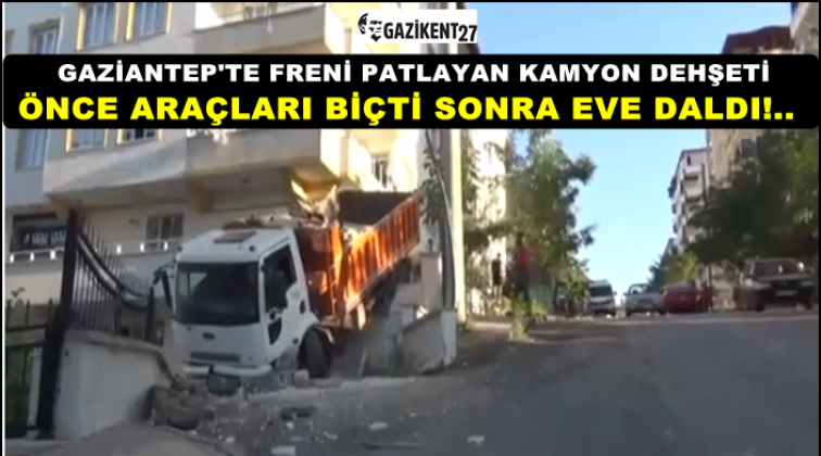 Gaziantep'te faciaya kıl payı...