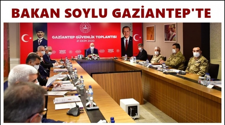Gaziantep'te güvenlik toplantısı...