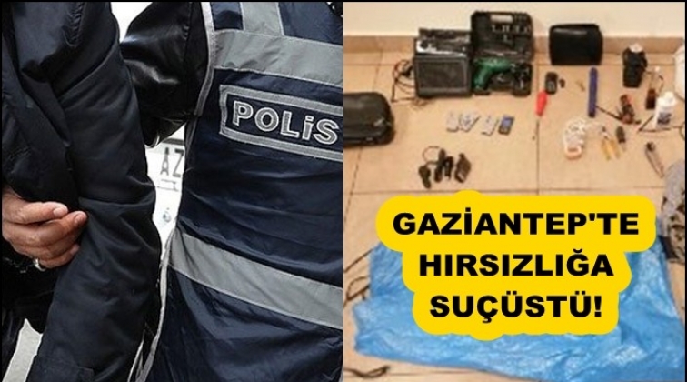 Gaziantep'te hırsızlığa suçüstü