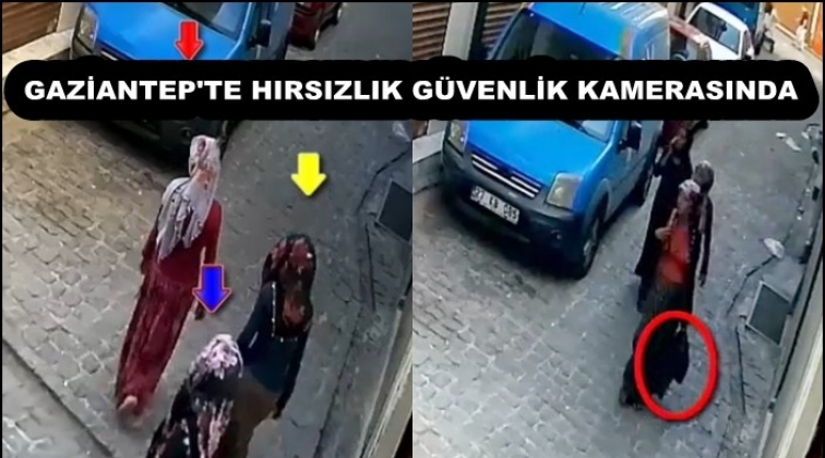 Gaziantep'te hırsızlık zanlıları kameraya takıldı!