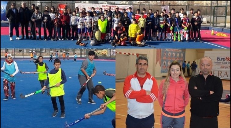 Gaziantep'te hokey sporu hızla gelişiyor