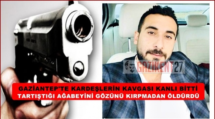 Gaziantep'te iftar vakti kardeş kardeşi öldürdü!..