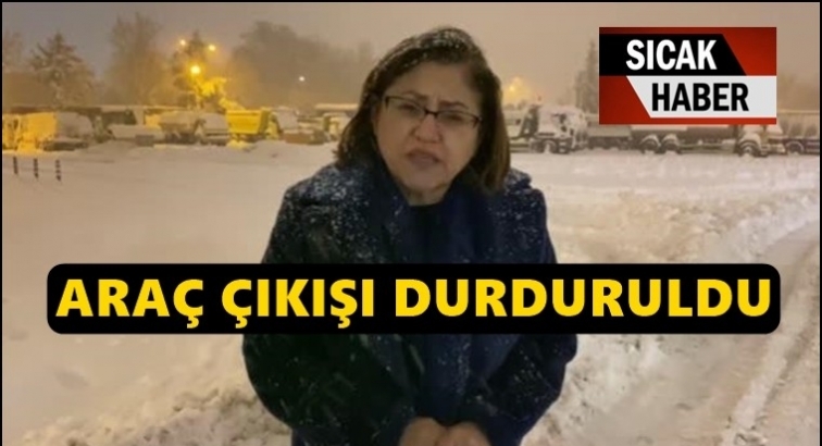 Gaziantep'te il dışına araç çıkışı durduruldu!