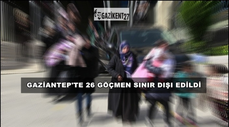Gaziantep'te ka&ccedil;ak g&ouml;&ccedil;men operasyonu