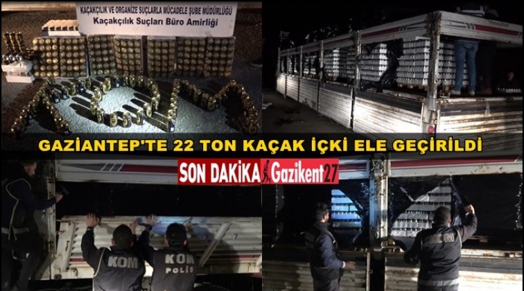 Gaziantep'te ka&ccedil;ak i&ccedil;ki operasyonu