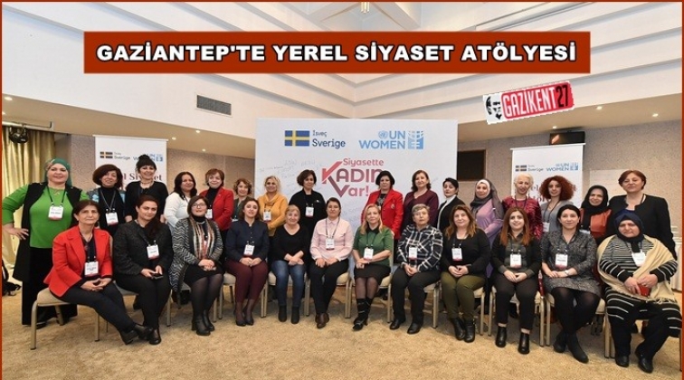 Gaziantep’te kadın adaylar ortak açıklama yaptı
