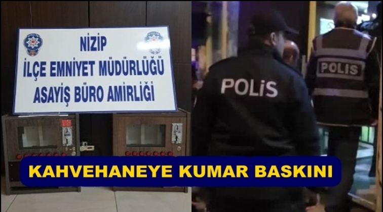 Gaziantep'te kahvehaneye kumar operasyonu