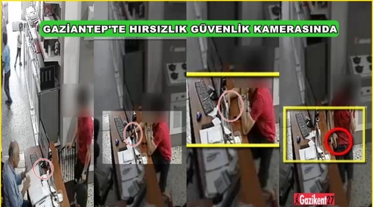 Gaziantep'te kapkaç zanlıları güvenlik kamerasında