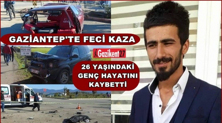 Gaziantep'te kaza: 1 ölü 2 yaralı