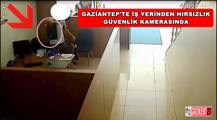 Gaziantep'te laptop hırsızı böyle yakalandı!..