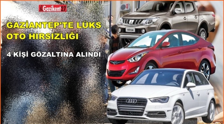 Gaziantep'te l&uuml;ks ara&ccedil; hırsızları &ccedil;iftlik evinde yakalandı