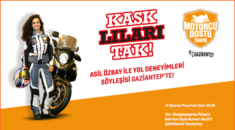 Gaziantep'te "Motorcu Dostu Trafik" projesi