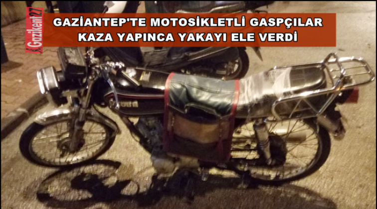 Gaziantep'te motosikletle kapkaça 1 tutuklama