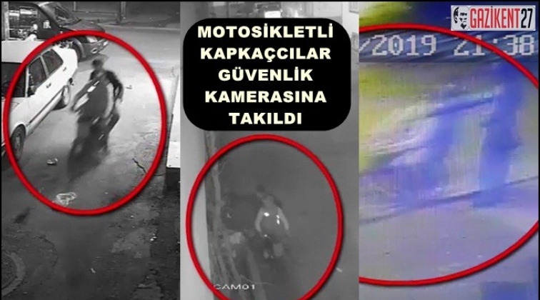 Gaziantep'te motosikletli kapkaççılar yakalandı