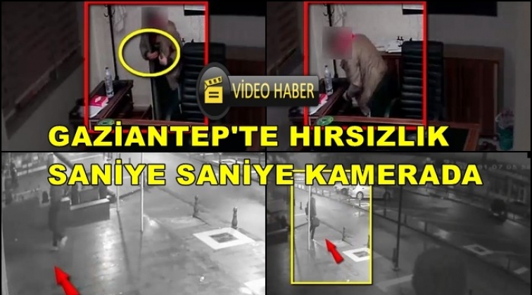 Gaziantep'te okul ve hastaneden hırsızlık kamerada