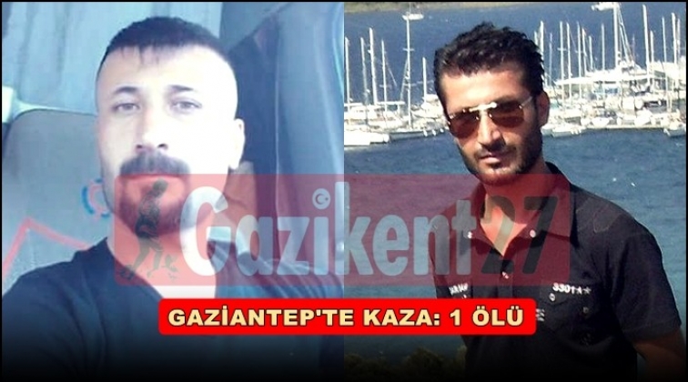 Gaziantep'te otomobil devrildi: 1 &ouml;l&uuml;