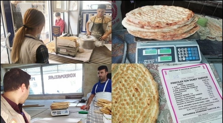 Gaziantep'te pide fırınlarına denetim