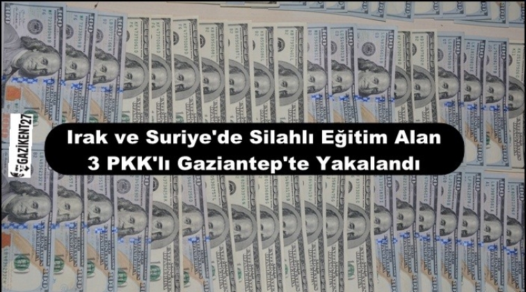 Gaziantep'te PKK operasyonu: 3 gözaltı