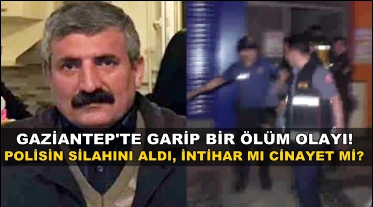 Gaziantep'te polisin silahını alan şahıs öldürüldü!