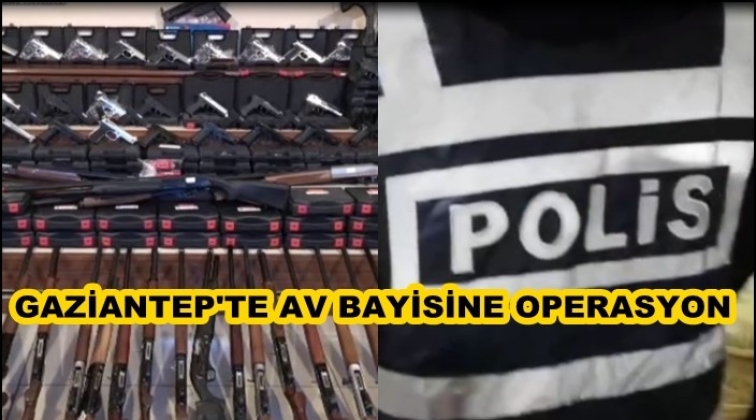 Gaziantep'te silah imalathanesine operasyon
