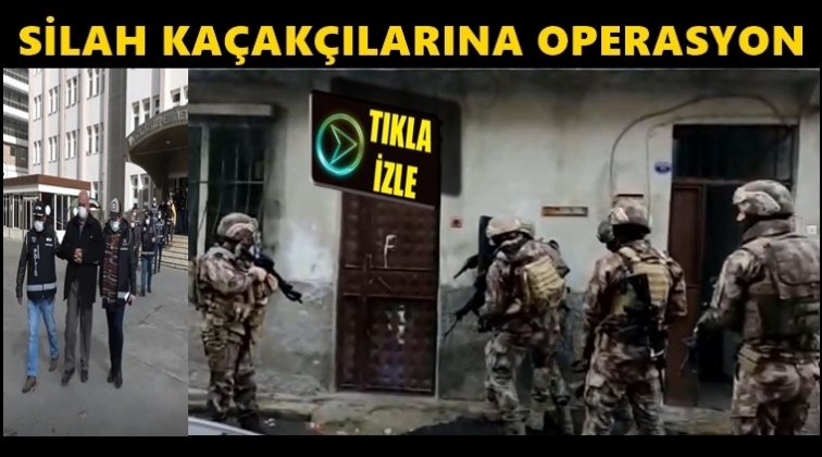 Gaziantep'te silah kaçakçılığı operasyonu