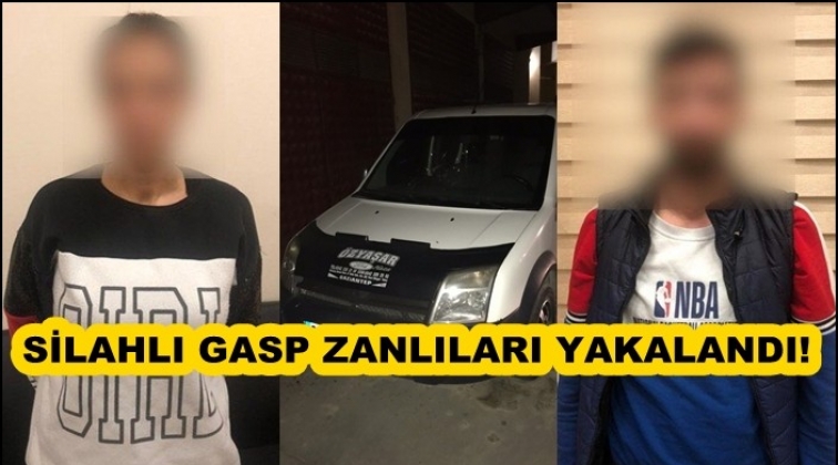 Gaziantep'te silahla gaspa 3 tutuklama