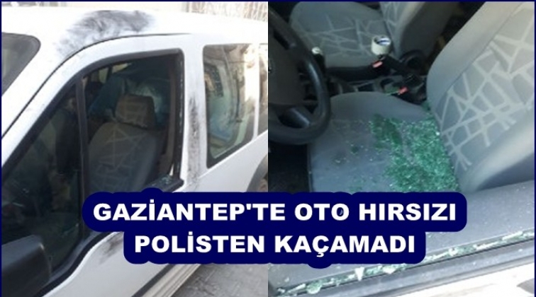 Gaziantep'te suç makinası hırsızlık yaparken yakalandı