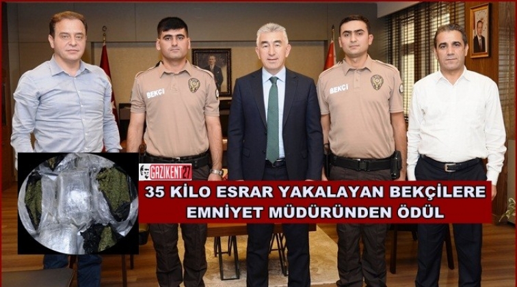 Gaziantep'te şüpheli araçtan 35 kilo esrar çıktı!