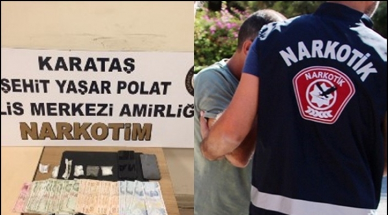 Gaziantep'te şüpheli şahıstan uyuşturucu çıktı