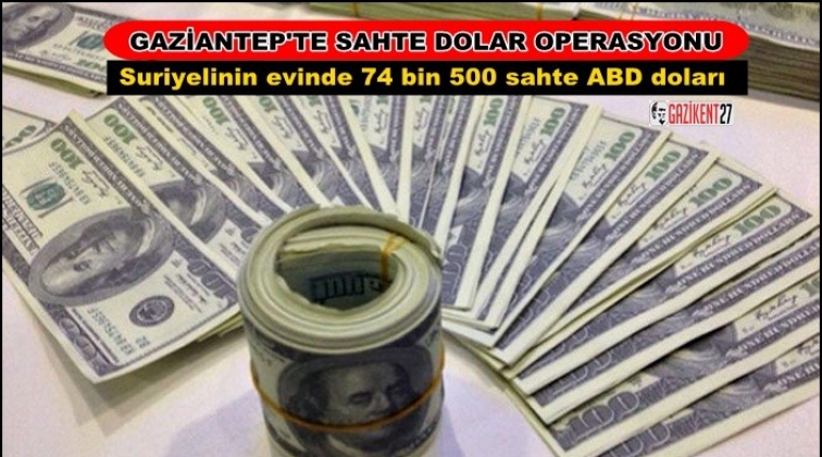 Gaziantep'te Suriyelilere sahte dolar operasyonu