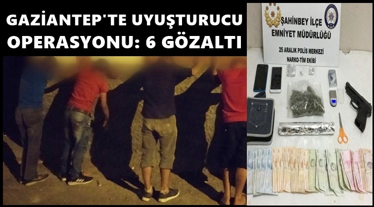 Gaziantep'te uyuşturucu operasyonu...