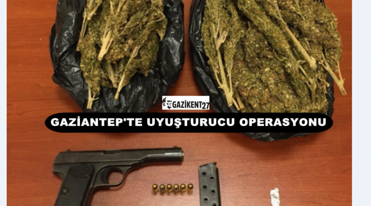 Gaziantep'te uyuşturucu operasyonu: 7 gözaltı