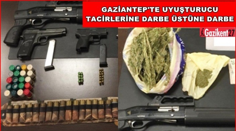 Gaziantep'te uyuşturucu satıcılarına operasyon