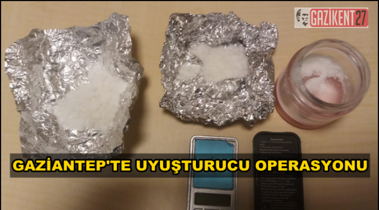 Gaziantep'te uyuşturucu satıcılarına operasyon