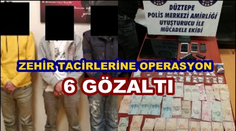 Gaziantep'te uyuşturucu satıcılarına operasyon