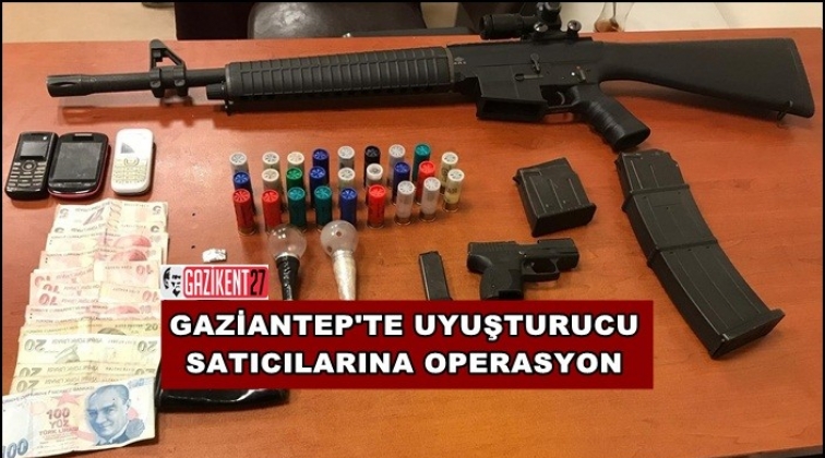 Gaziantep'te uyuşturucu satıcılarına operasyon: 5 gözaltı