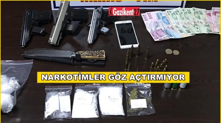 Gaziantep'te uyuşturucu satıcısı kovalamaca sonucu yakalandı
