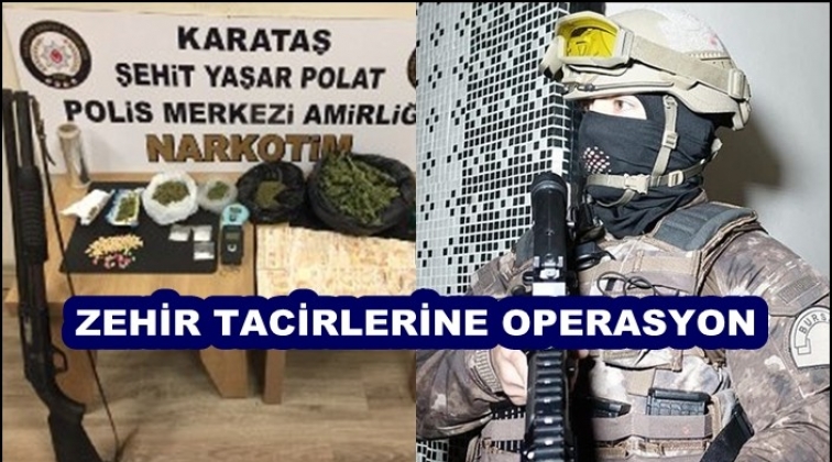 Gaziantep'te uyuşturucu satıcısına operasyon