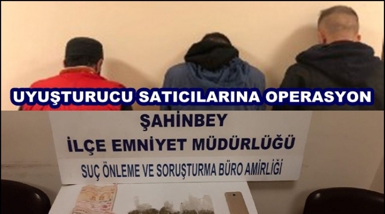 Gaziantep'te uyuşturucu satıcısının evine operasyon