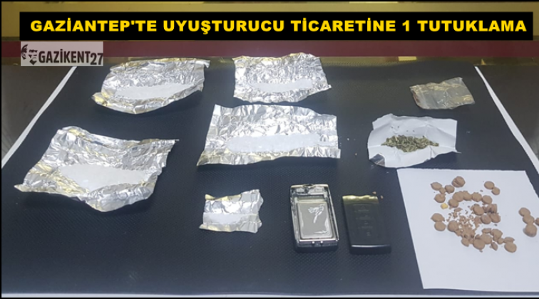 Gaziantep'te uyuşturucu satışına 1 tutuklama
