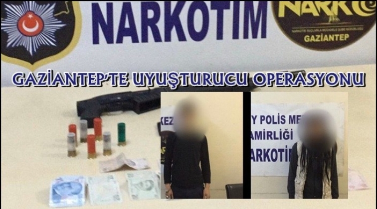 Gaziantep'te uyuşturucu satışına 3 gözaltı