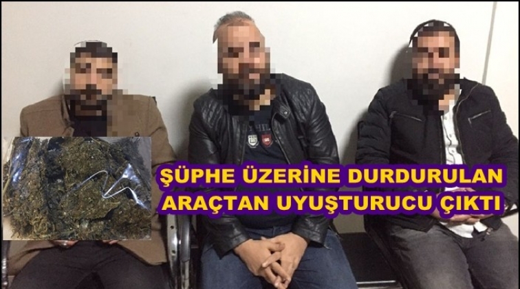 Gaziantep'te uyuşturucuya 3 gözaltı