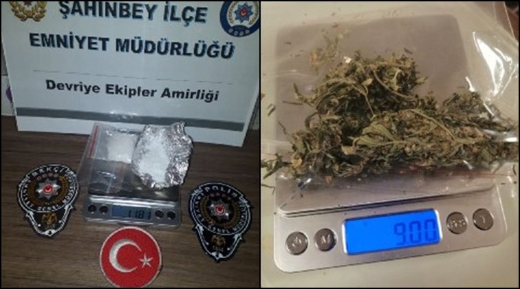Gaziantep'te uyuşturucuya 30 hırsızlığa 21 gözaltı