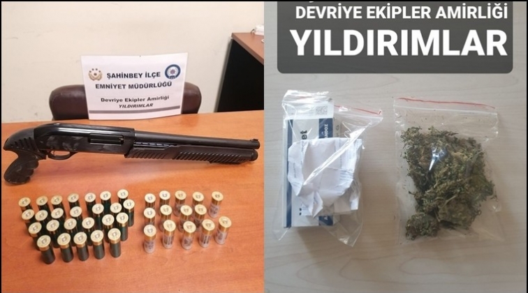Gaziantep'te uyuşturucuya 37 hırsızlığa 26 gözaltı