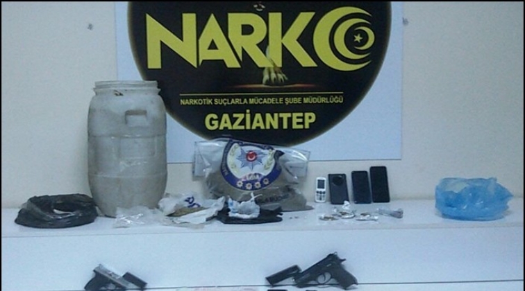 Gaziantep'te uyuşturucuya 9 gözaltı