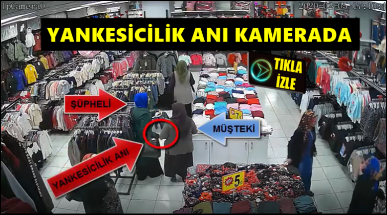 Yankesici kadınlar kameraya yakalandı!