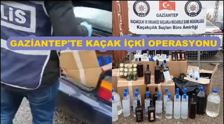 Gaziantep'te yılbaşı öncesi sahte alkol denetimi