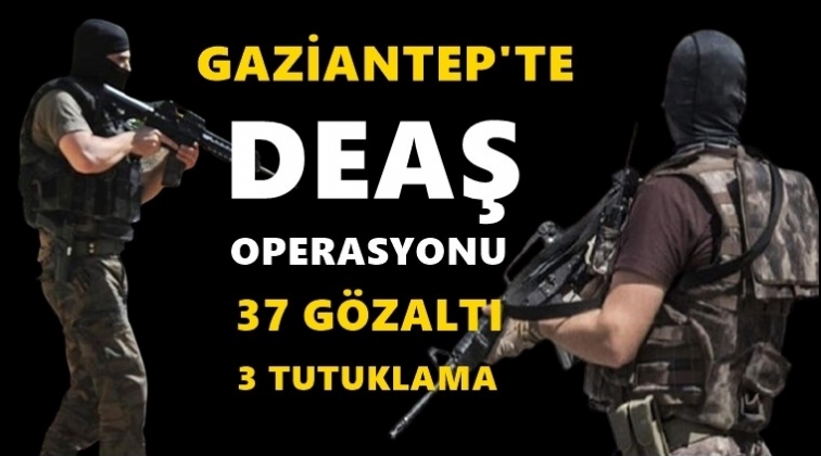 Gaziantep'te 3 DEAŞ militanı tutuklandı