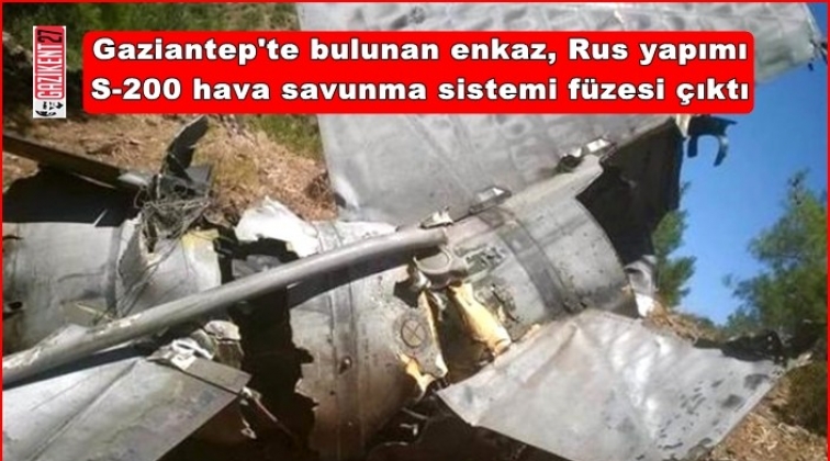 Gaziantep'teki enkaz Rus yapımı füze çıktı